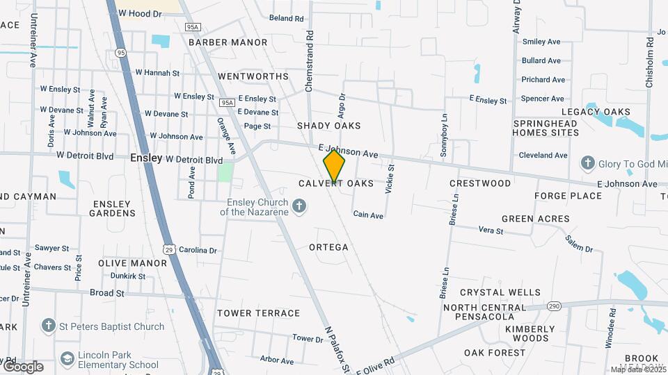 161 Calvert Oaks Dr Map and Location Details
