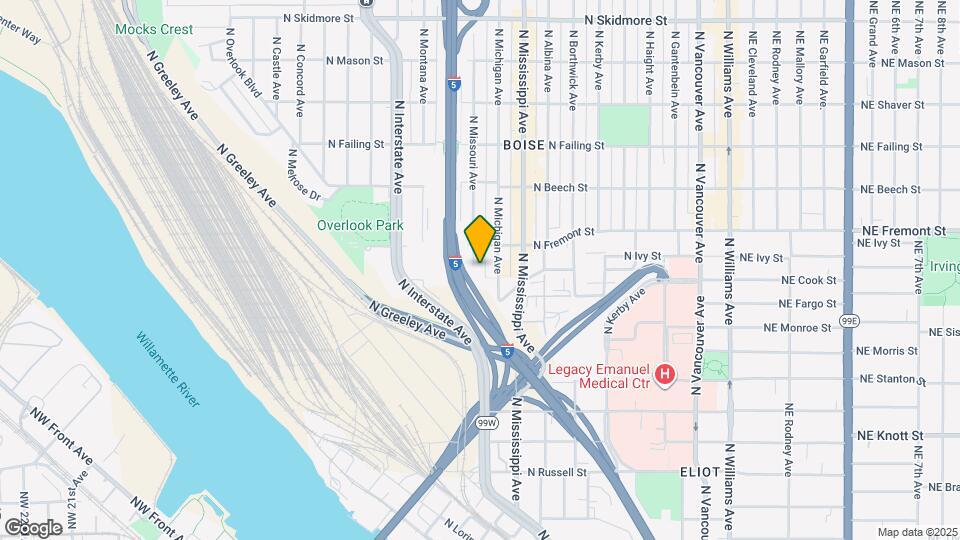 3308 N Missouri Ave Map and Location Details