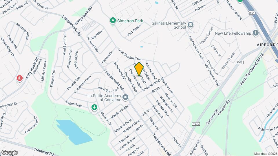 11714 Carolina Rose Map and Location Details