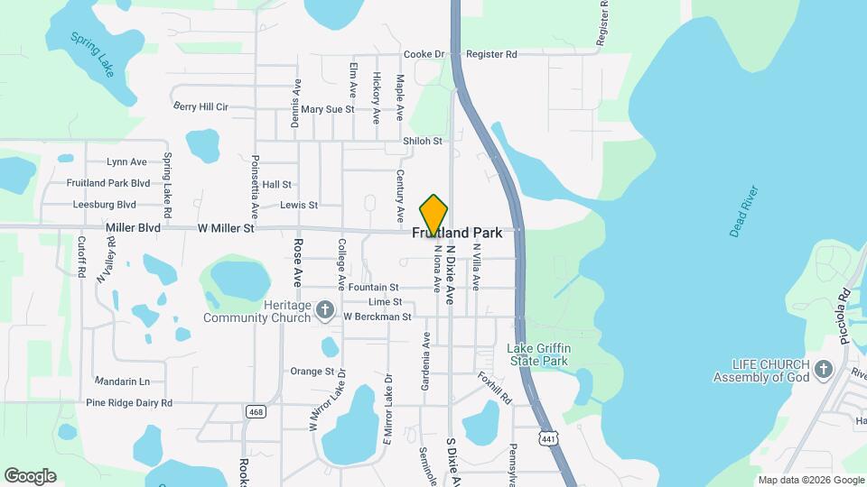 306 N Iona Ave Map and Location Details