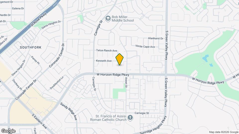 536 Copper View St Map and Location Details