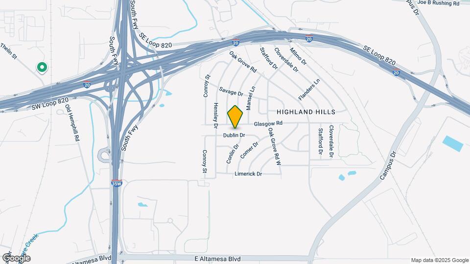 1175 Dublin Dr Map and Location Details