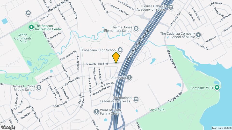 1725 Wild Deer Way Map and Location Details