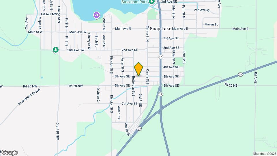 223 5th Ave SE, Unit B Map and Location Details