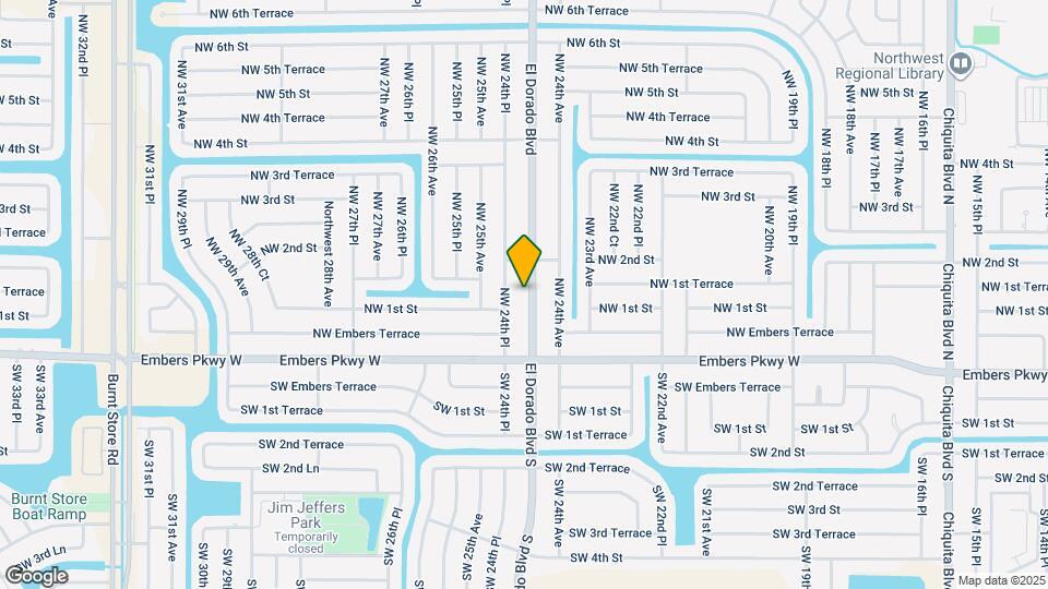 106 El Dorado Blvd N Map and Location Details