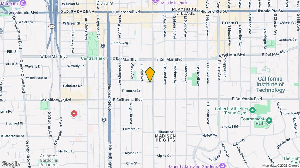 475 Los Robles Ave Map and Location Details