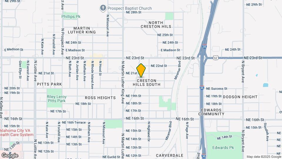 2111 Hardin Dr Mapa y Detalles de la Ubicación