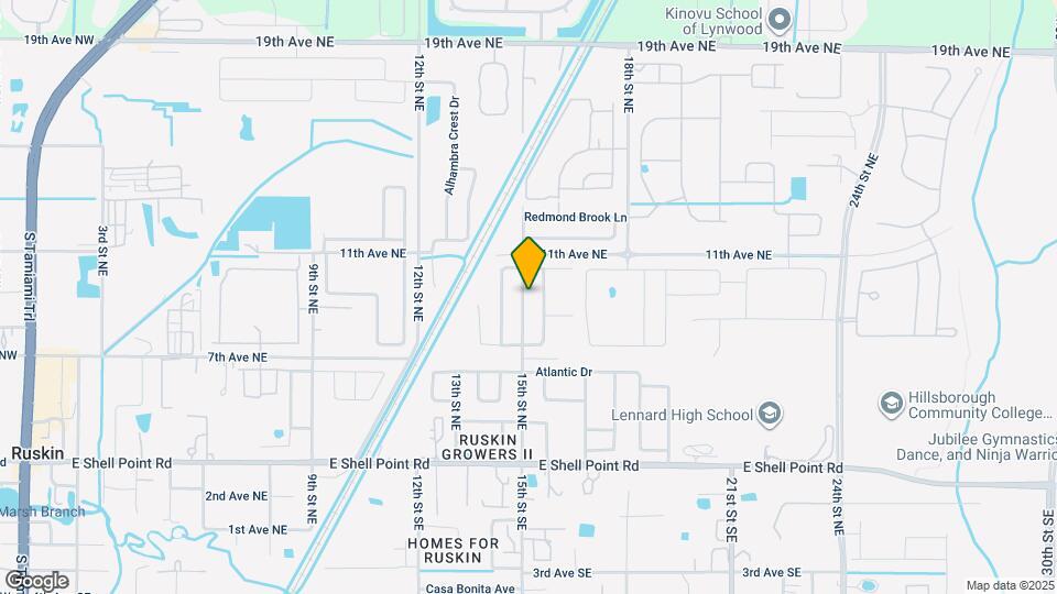 905 15th St NE Map and Location Details