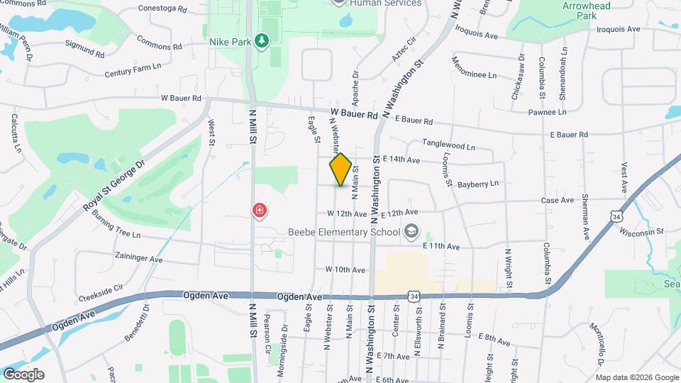 1236 N Webster St Map and Location Details