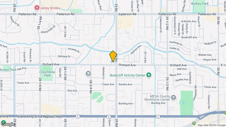 2896 Orchard Ave Map and Location Details