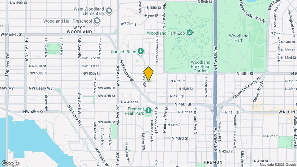 111 N 49th St Map and Location Details