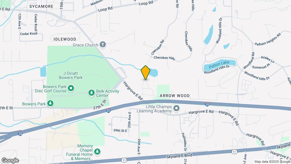 3306 Willow Ridge Ln Map and Location Details