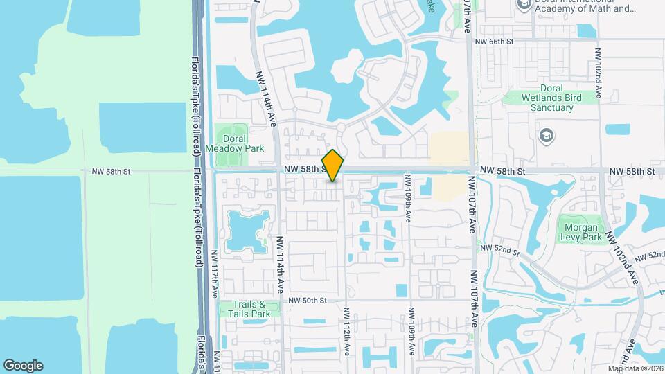 5702 NW 112th Ct Map and Location Details