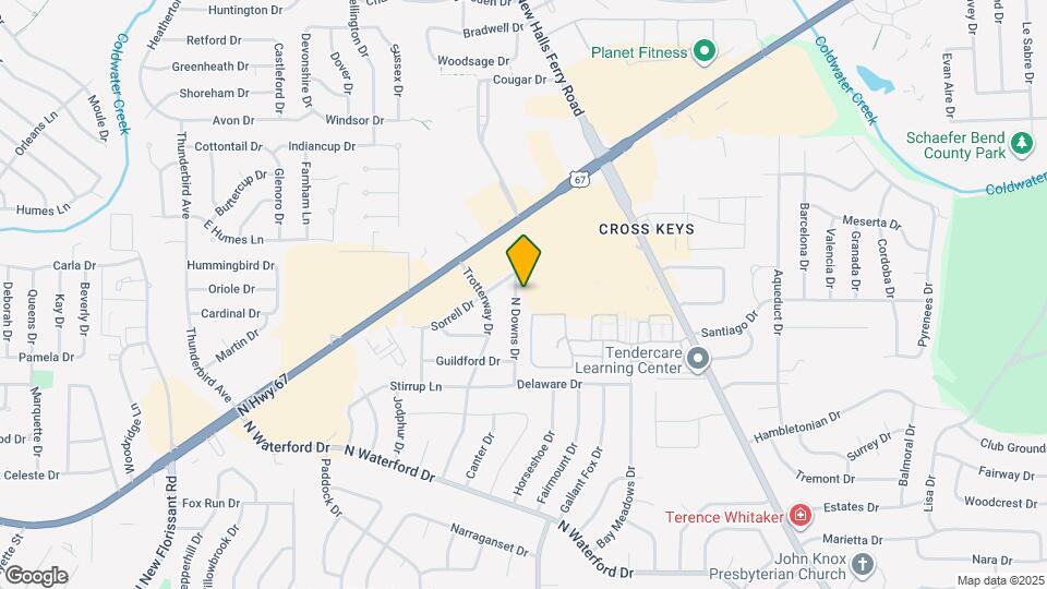 2050 N Downs Dr Map and Location Details