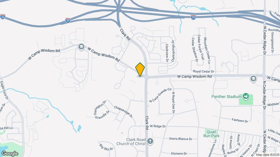 8425 Clark Rd Mapa y Detalles de la Ubicación