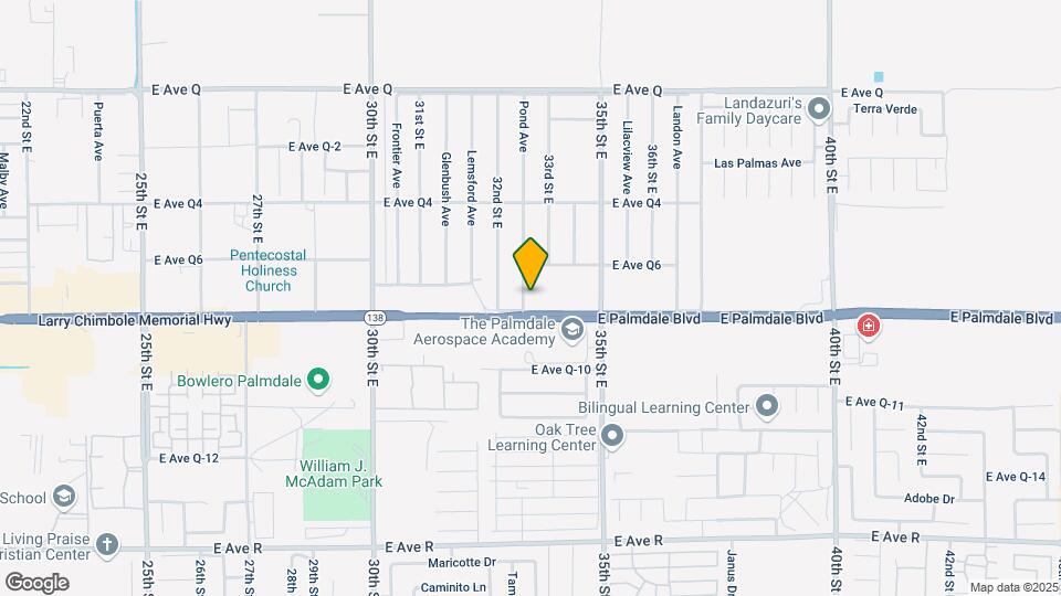 38416 Pond Ave Map and Location Details