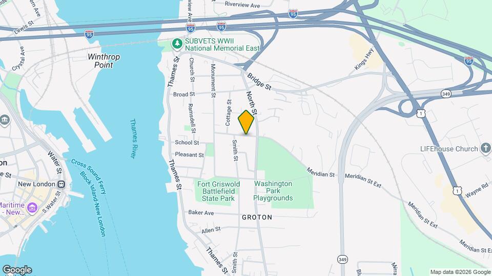 73 Meridian St Map and Location Details