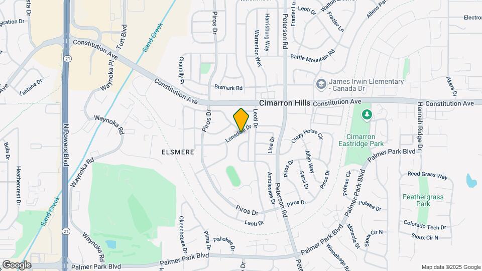 6655 Lonsdale Dr Map and Location Details