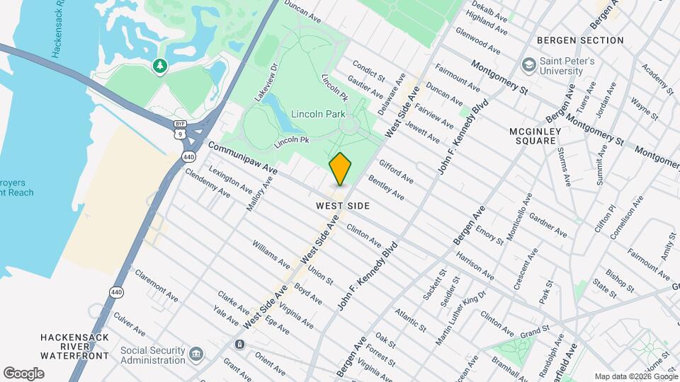 16 Delaware Ave, Unit Garden Mapa y Detalles de la Ubicación