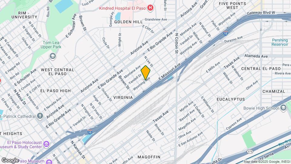 1416 Wyoming Ave Map and Location Details