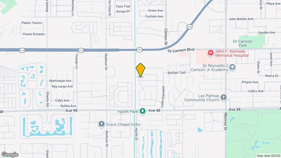 81284 Avenida Alamitos Map and Location Details