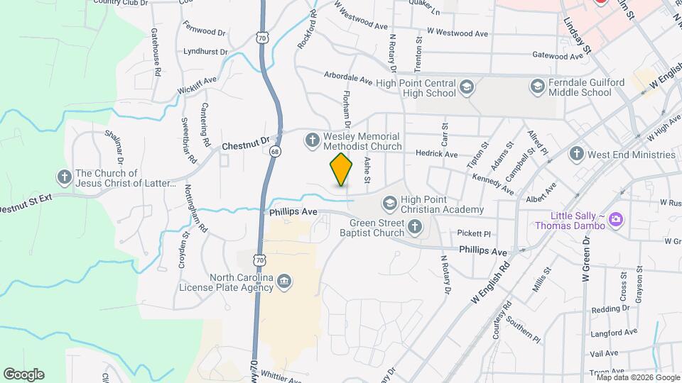 501 Florham Dr Map and Location Details