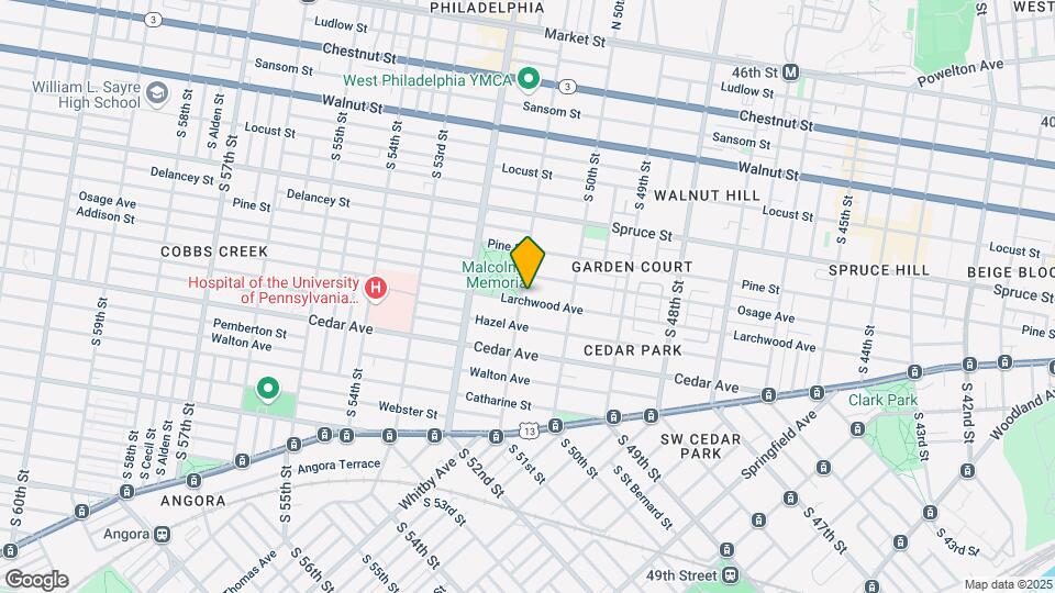 449-451 S 51st St Map and Location Details