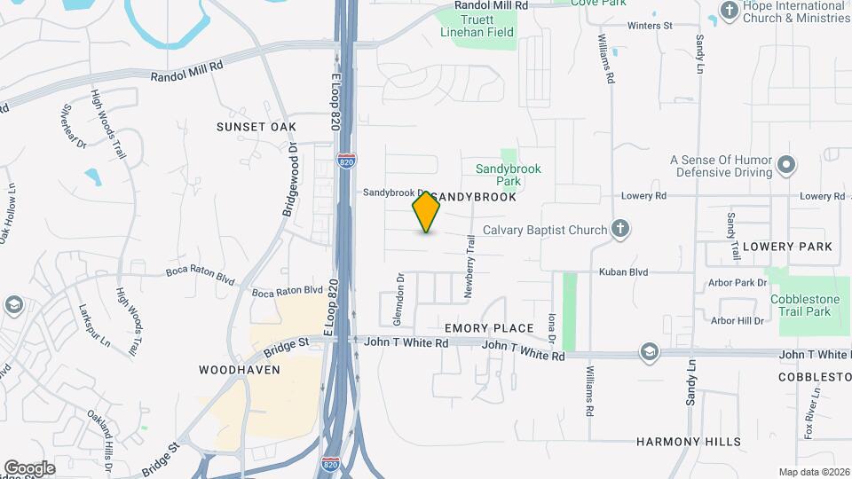 6936 Fallbrook Ct Map and Location Details