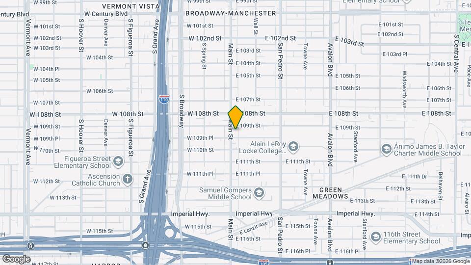 10914 Main St Map and Location Details