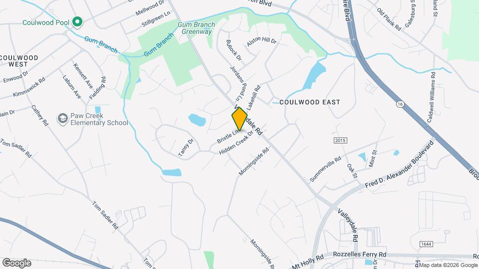 7929 Bristle Ln Map and Location Details