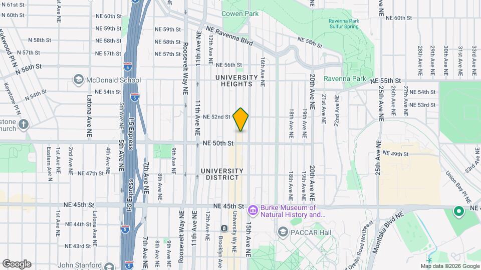 5000 University Wy NE, Unit 7th floor Map and Location Details
