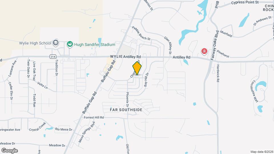 3726 Pensacola Dr Map and Location Details