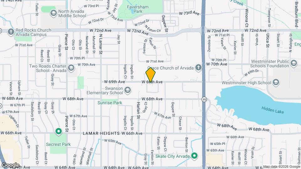 6893 Gray Cir Map and Location Details