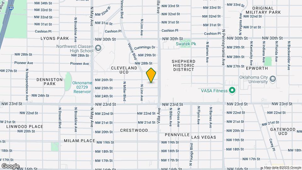 1400 NW 25th St Map and Location Details