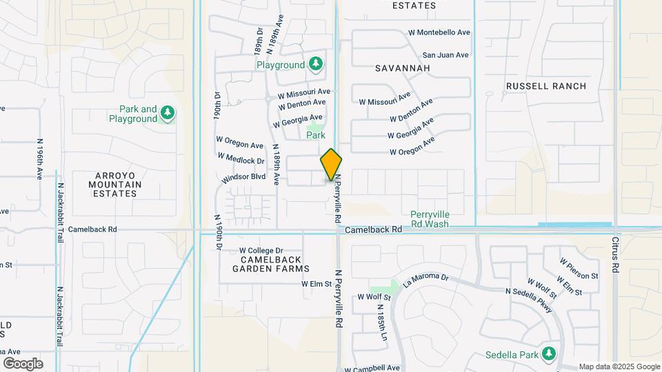 5139 N 187th Ln Map and Location Details