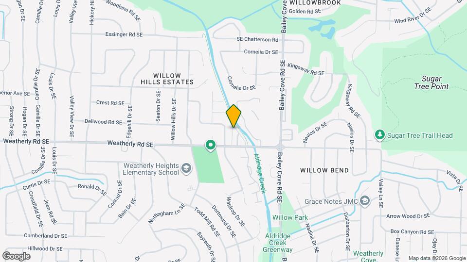 9904 Cascade Cir SE Map and Location Details