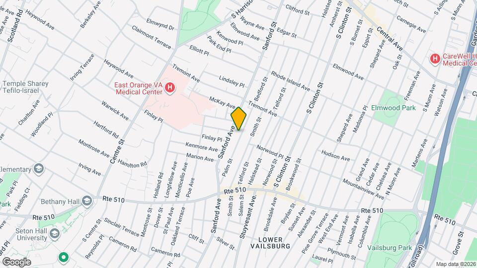 107 Palm St Map and Location Details