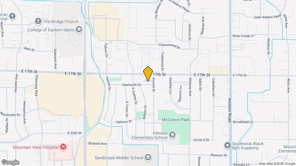 2935 Sawtooth St Mapa y Detalles de la Ubicación