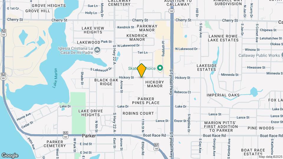 Hickory Oak Apartments Mapa y Detalles de la Ubicación