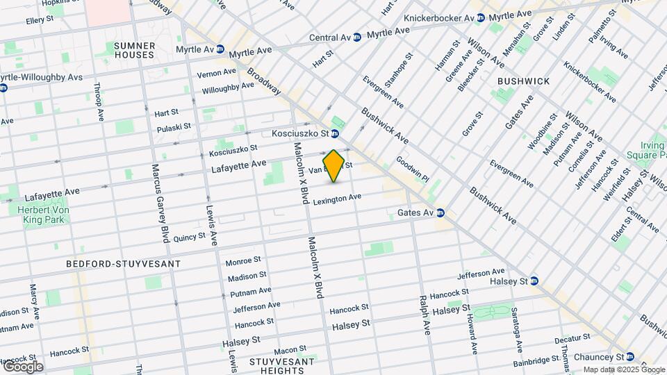 974 Greene Ave Mapa y Detalles de la Ubicación