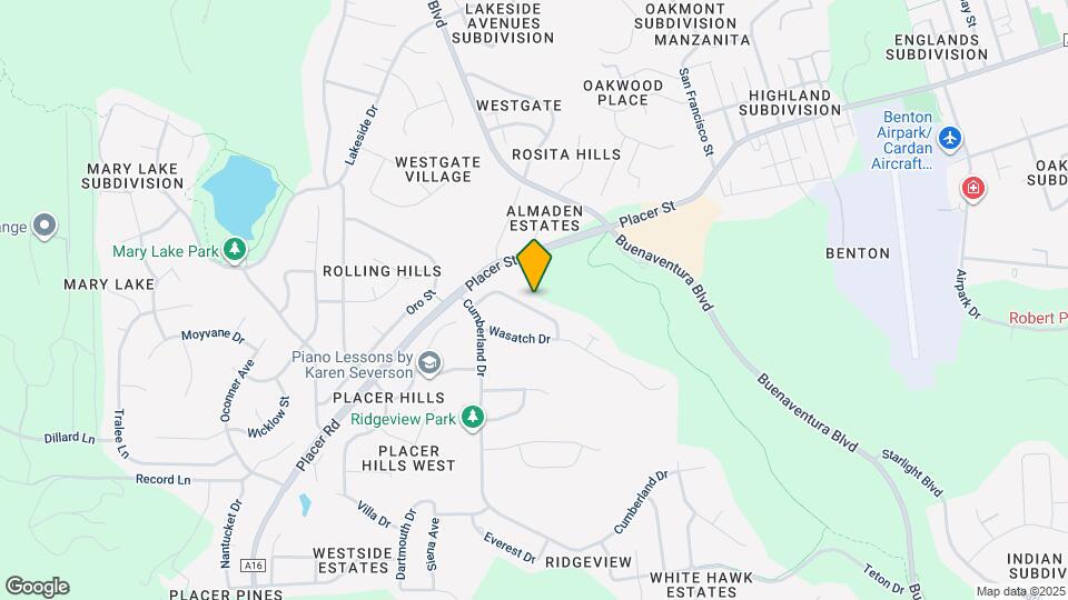 3786 Fujiyama Way Map and Location Details