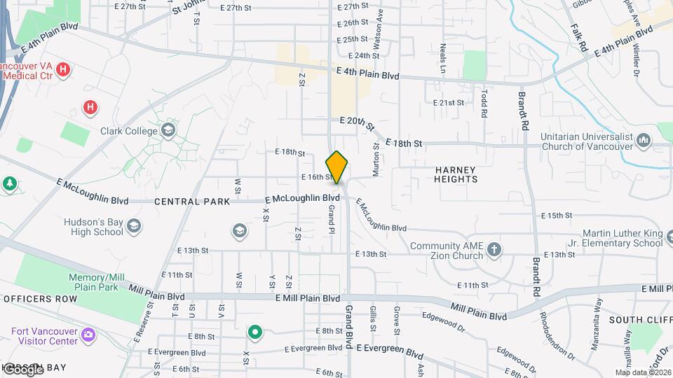 2774 E McLoughlin Blvd Map and Location Details