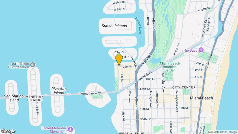 1413 Sunset Harbour Dr Map and Location Details