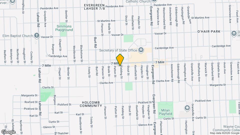 19035 Fielding St Map and Location Details