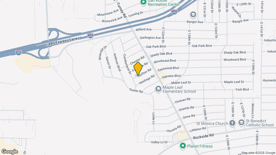 11606 Crofton Rd Map and Location Details