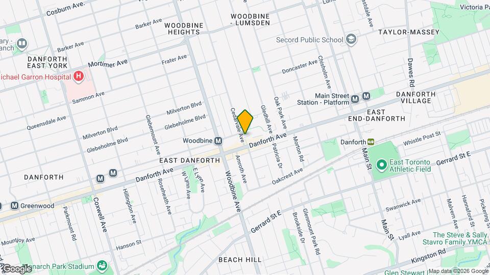 95 Cedarvale Rd Map and Location Details