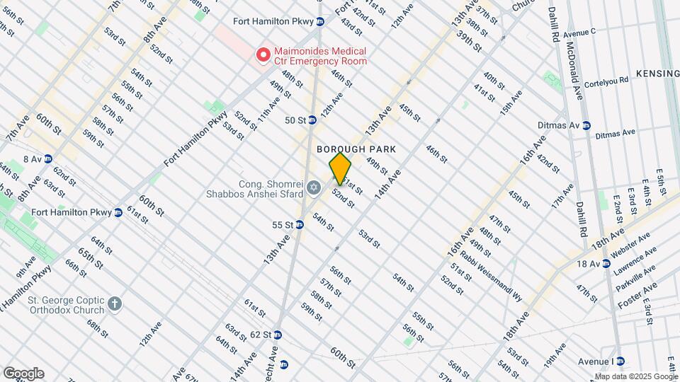 1321 52nd St Mapa y Detalles de la Ubicación