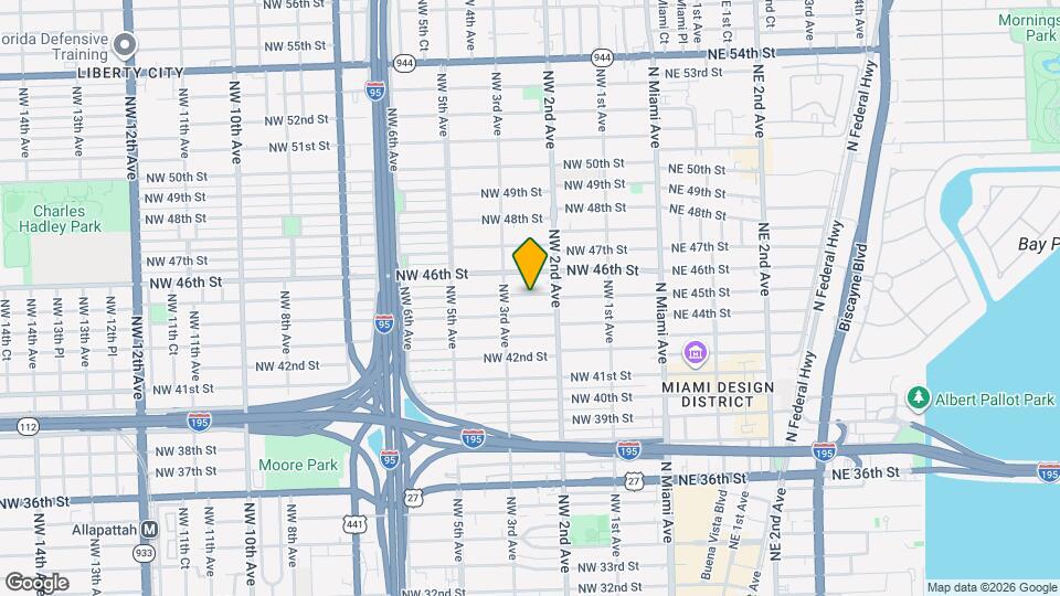 250 NW 45th St Mapa y Detalles de la Ubicación