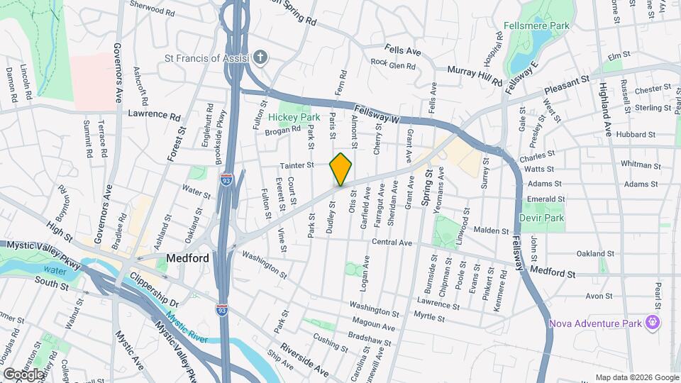 335 Salem St Map and Location Details