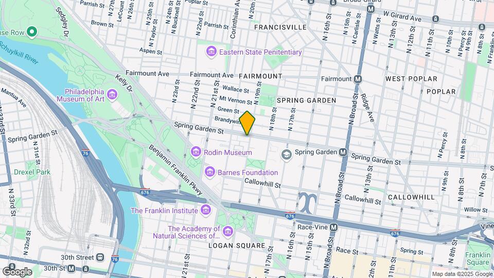 1902 Spring Garden St Map and Location Details